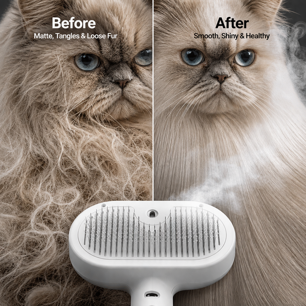Brosse Vapeur Toilettage Doux